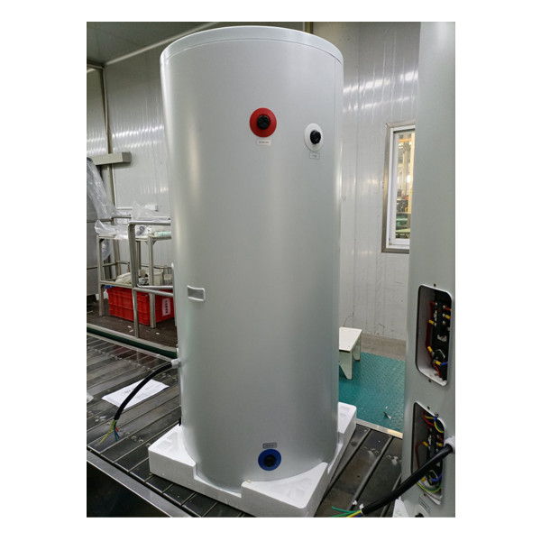 Calentador de agua solar de tubo de vacío de acero galvanizado sin presión 50L-500L 