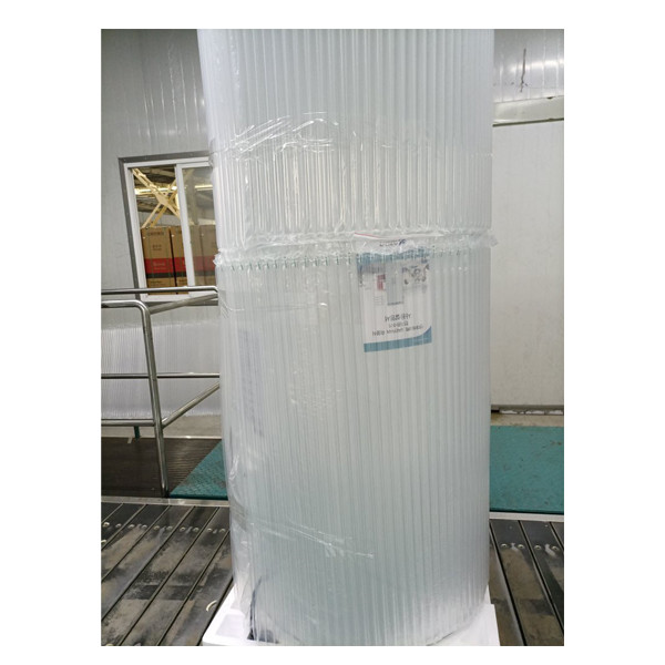 Aire acondicionado empacado en la azotea refrigerado por aire con serpentín de agua caliente 