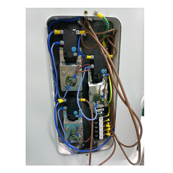 Calentador de agua solar de bobina de cobre integrado de alta presión 