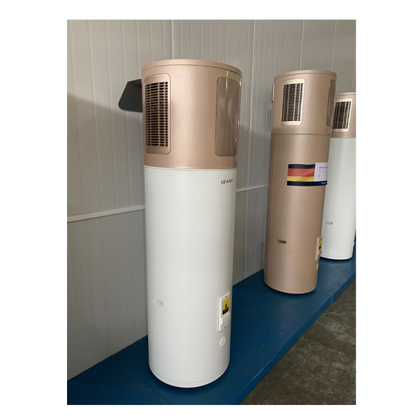 Ahorro de energía Diseño pequeño Alta eficiencia 20-50 Kw Aire a agua Fuente de aire Bomba de calor sanitaria para agua caliente sanitaria
