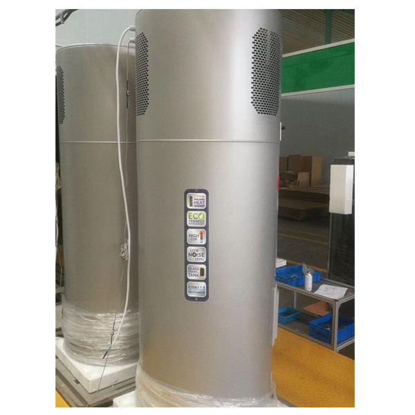 Calentador de agua con bomba de calor de fuente de aire para agua caliente sanitaria