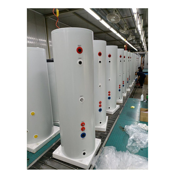 Calentador de agua con revestimiento de vidrio Tanque de almacenamiento Tanque de reacción química resistente 