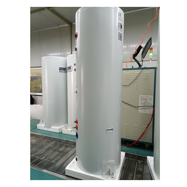 Tanque de agua industrial plateado para sistemas de filtrado profesionales Planta de tratamiento de agua RO 