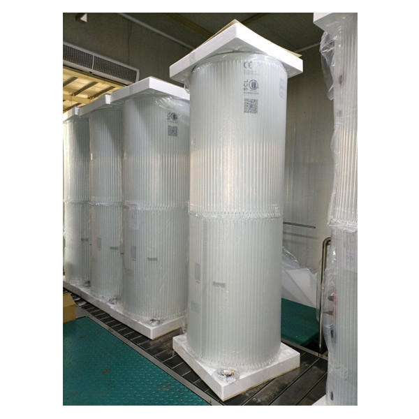 Tanque de almacenamiento de agua de acero inoxidable de 3000-25000 litros para uso comercial o doméstico 