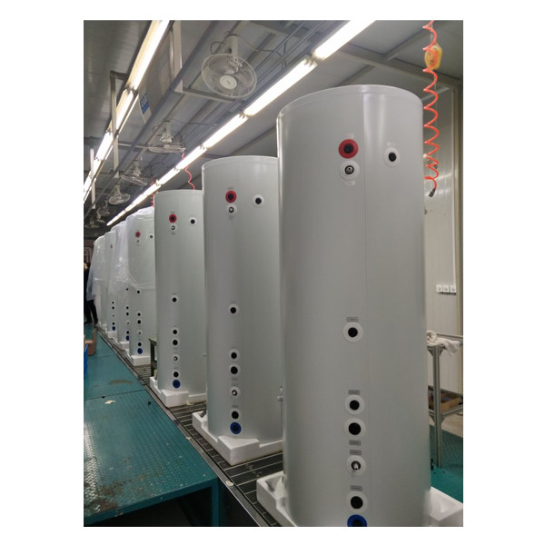 50-200 galones Filtro ablandador de agua Tanques de presión de fibra de vidrio FRP con revestimiento de PE (velocidad de 3-12 m3 / hora) 