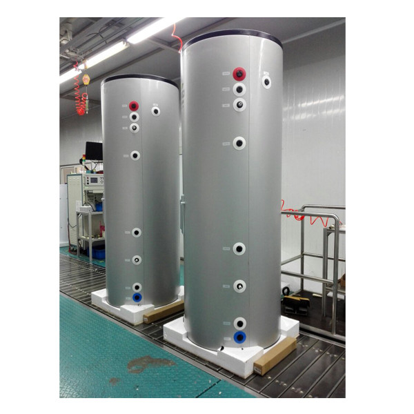 Tanque de almacenamiento de líquidos 100 ~ 20000L Tanque de almacenamiento de agua caliente de acero inoxidable de grado alimenticio 