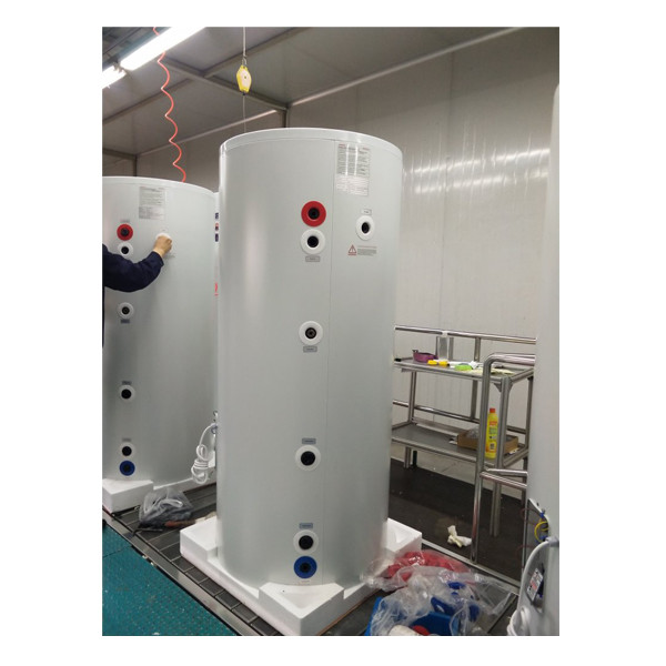 Tanque de almacenamiento vertical de acero inoxidable de agua de aceite personalizado 