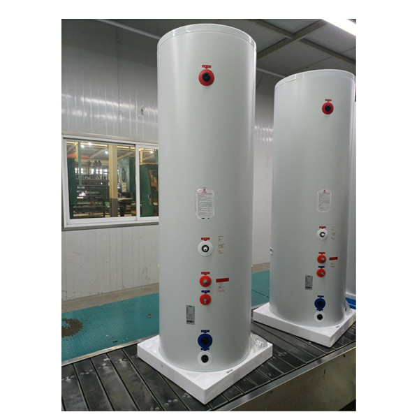 Calentador de agua con revestimiento de vidrio Tanque de almacenamiento Tanque de reacción química resistente 
