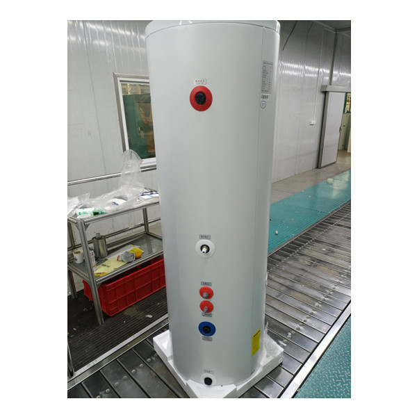 Tanque de inercia de agua caliente para sistema de calefacción solar y bomba de calor 