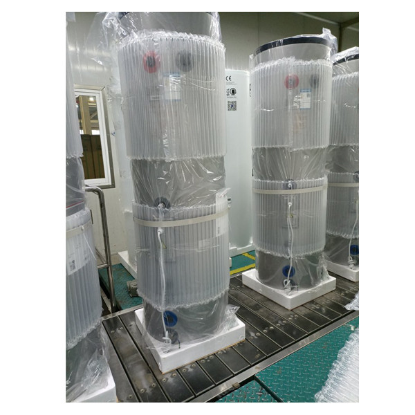 Tanque de presión inferior o de sobremesa 50g Sistema de filtro RO Purificación de agua 