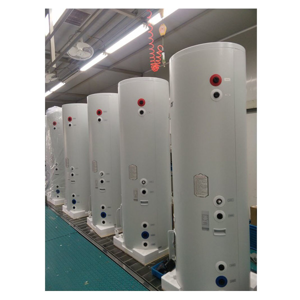 Tanques de agua de pozo de presión precargados de calidad de instalación vertical 