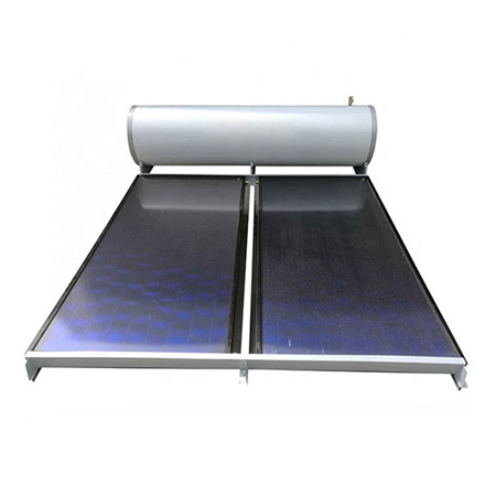 Calentador de agua termal solar no presurizado integrado de acero de color