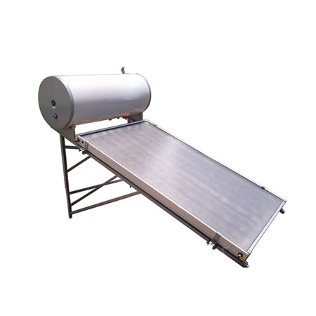 Calentador de agua solar presurizado de placa plana con termosifón 300L para casa
