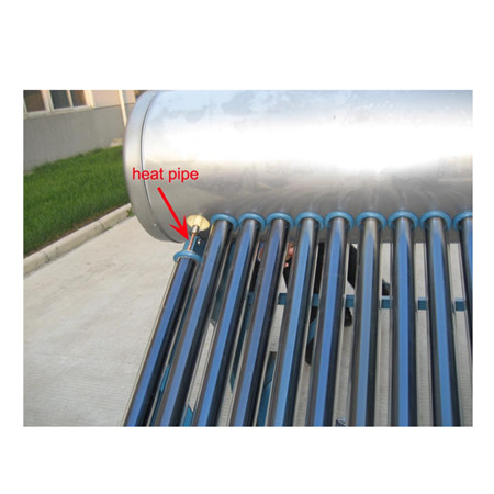 Calentador de agua solar de nuevo diseño con marco redondo