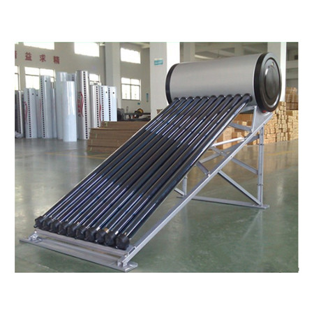 Calentador de agua solar con tubo de calor de circulación indirecta dividida