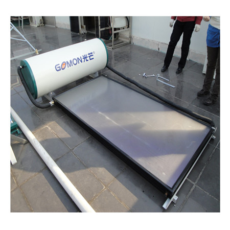 Calentador de agua solar de nuevo diseño con marco redondo