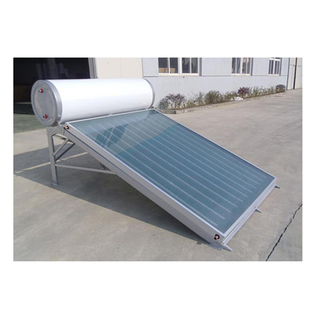 Calentador de agua solar con tubo de calor estándar de calidad europea con reflector CPC con marca solar Keymark