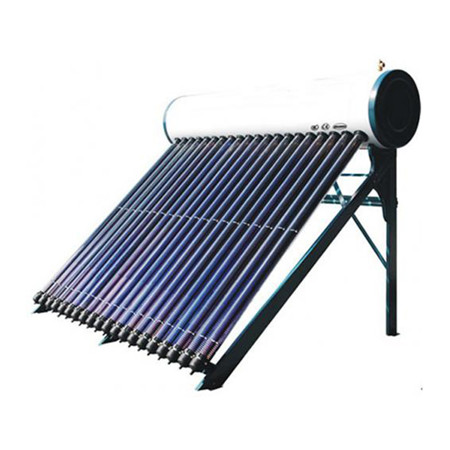 Hecho en China Calentador de agua solar sin presión en la azotea para uso doméstico Calentador de agua solar 100L 150L 200L 250L con ISO, Ce, Solar Keymark