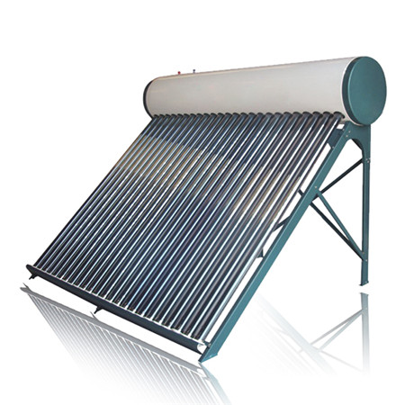 Sistema de calentamiento de agua solar de tubo evacuado de conservación de energía activa dividida