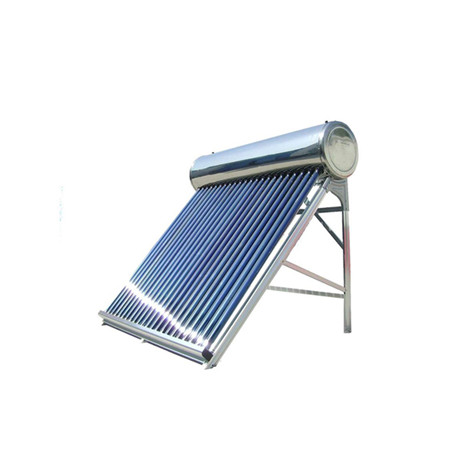 Calentador de agua solar de plástico Calentador de agua solar Hotel hecho en China