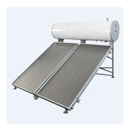 Fábrica china Sistema de energía solar sin presión Proyecto presurizado Tubos de vacío separados con diferentes tipos de repuestos Soporte Tanque de agua Calentador de agua