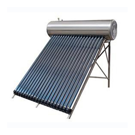 El sistema de calentador de agua solar presurizado dividido consta de un colector solar de placa plana, un tanque de almacenamiento de agua caliente vertical, una estación de bombeo y un recipiente de expansión