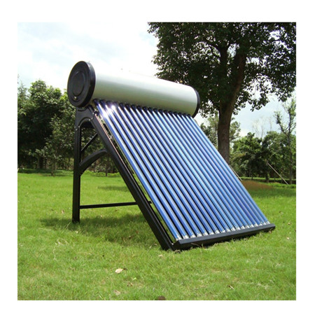 Calentador de agua solar de tubo de vacío sin presión de 100L a 300L al mejor precio (SS-470-58 / 1800)