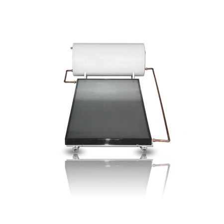 Géiser solar de alta presión integrado con colectores solares de placa plana