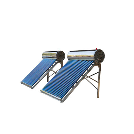 Colector termal solar del calentador de agua caliente solar del panel de placa plana de alta presión del absorbedor azul