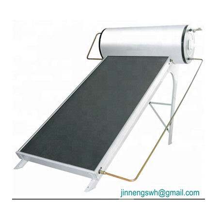 Calentador de agua solar residencial de tubos evacuados con revestimiento de absorción selectiva para aplicaciones domésticas
