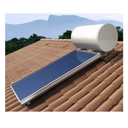 Calentador de agua solar de presión integrada de alta presión CPC con certificado Solar Keymark