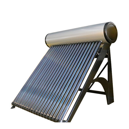 Calentador de agua termal solar de alta presión de acero inoxidable de 30 tubos géiser solar
