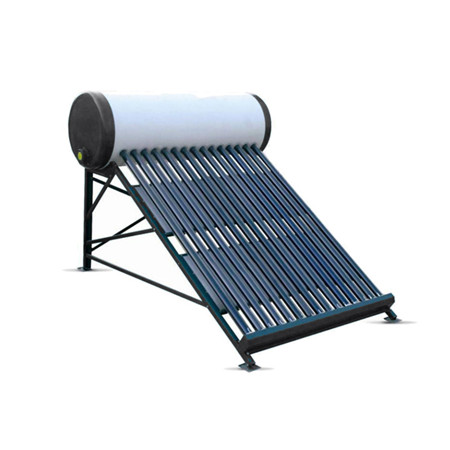 Sistema solar Tanque de agua Tubo de calor compacto presurizado sin presión de acero inoxidable Calentador de agua de energía solar Colector solar Tubos de vacío Repuestos solares