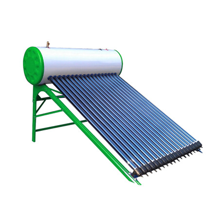 Colector solar Tubo de calor Tubo de vacío Anticongelante Sin agua Calentador de agua solar de alta eficiencia Cobre térmico solar