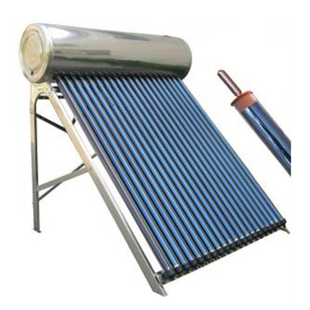 Calentador de agua con energía solar de tubo de calor dividido