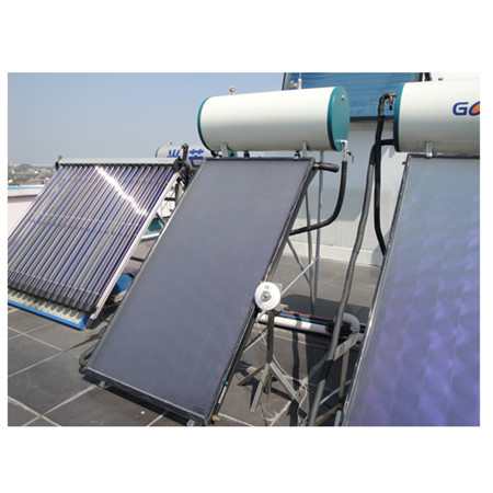 Calentador de agua solar eléctrico Último calentador de agua solar con tubo de calor de Sun