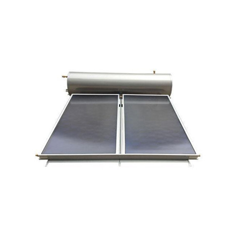 Calentador de agua de panel solar sin presión de colector solar de placa plana de proveedor de oro fabricado en China