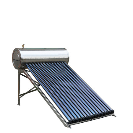 Calentador de agua solar integrado de alta presión con tubos de calor