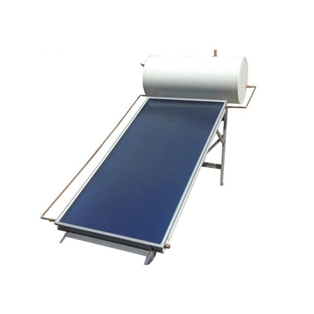 Calentador de agua eléctrico del tubo del colector solar del tubo de la presión dividida U