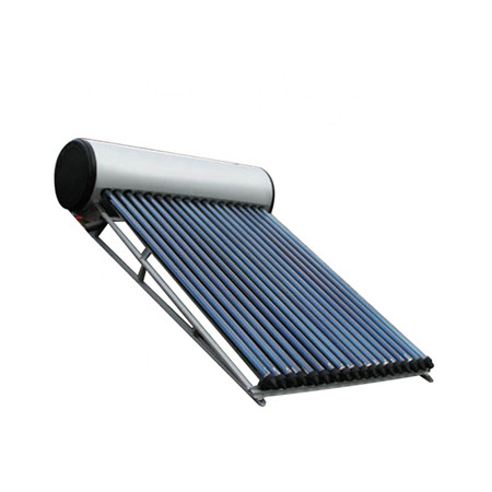 Techo Calentadores solares de agua sin presión presurizados Tuberías solares Géiser solar Tubos de vacío solar Sistema solar Proyecto solar Panel solar