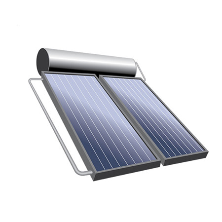 100 - calentador de agua solar residencial presurizado partido de la pantalla plana de 300 litros