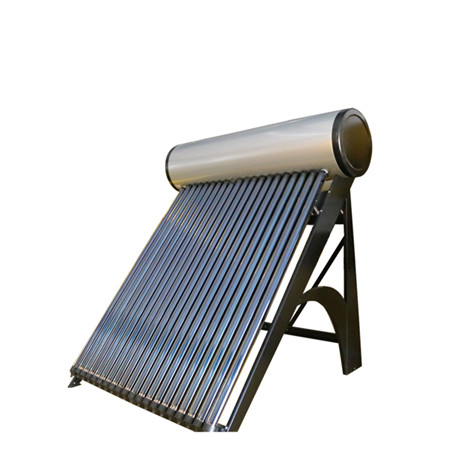 Calentador de agua caliente de energía solar de baja presión de tubo evacuado de alta calidad para uso familiar