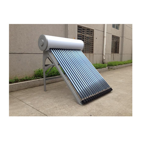 Calentador de agua solar con termosifón de placa plana en la azotea
