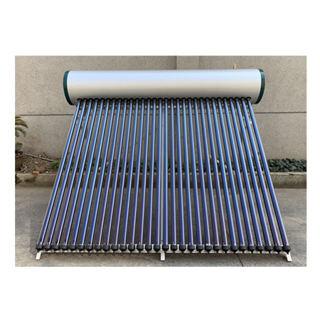 Calentador de agua termal solar de alta presión de acero inoxidable de 30 tubos géiser solar