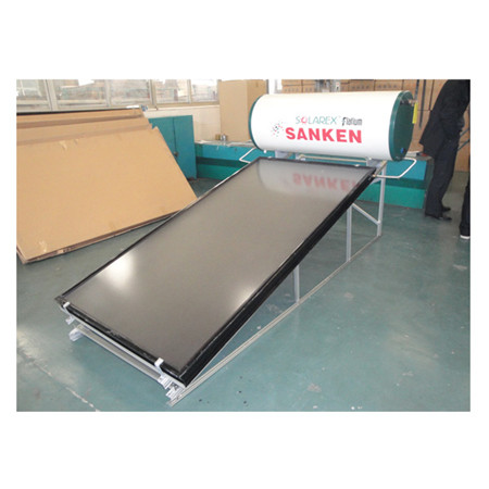 Colector de panel de calentamiento de agua caliente solar de placa plana avanzada