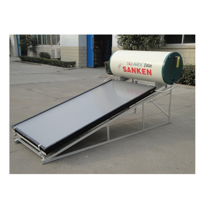 Calentador de agua solar en la azotea de 200 litros, calentador de agua solar presurizado