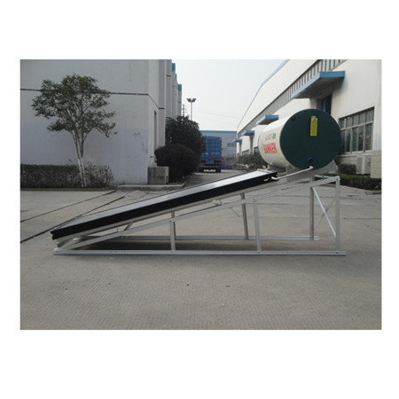 Solar Geyser Compuesto por tanque de almacenamiento de agua y colector solar de panel plano
