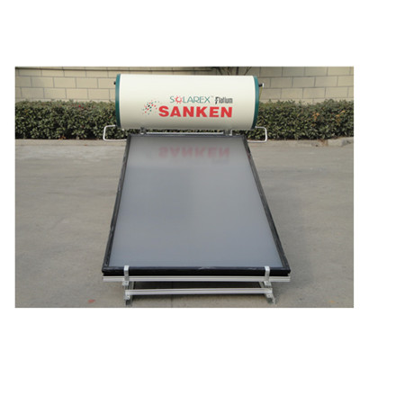 Colector solar de placa plana de agua caliente 2000 * 1000 * 80 mm