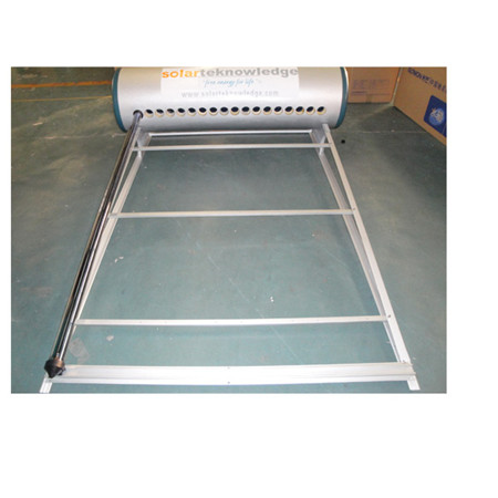 Calentador de agua solar presurizado integrado de la pantalla plana de la venta caliente
