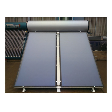 Sistema de calentador de agua solar de tubo de calor activo dividido para el hogar